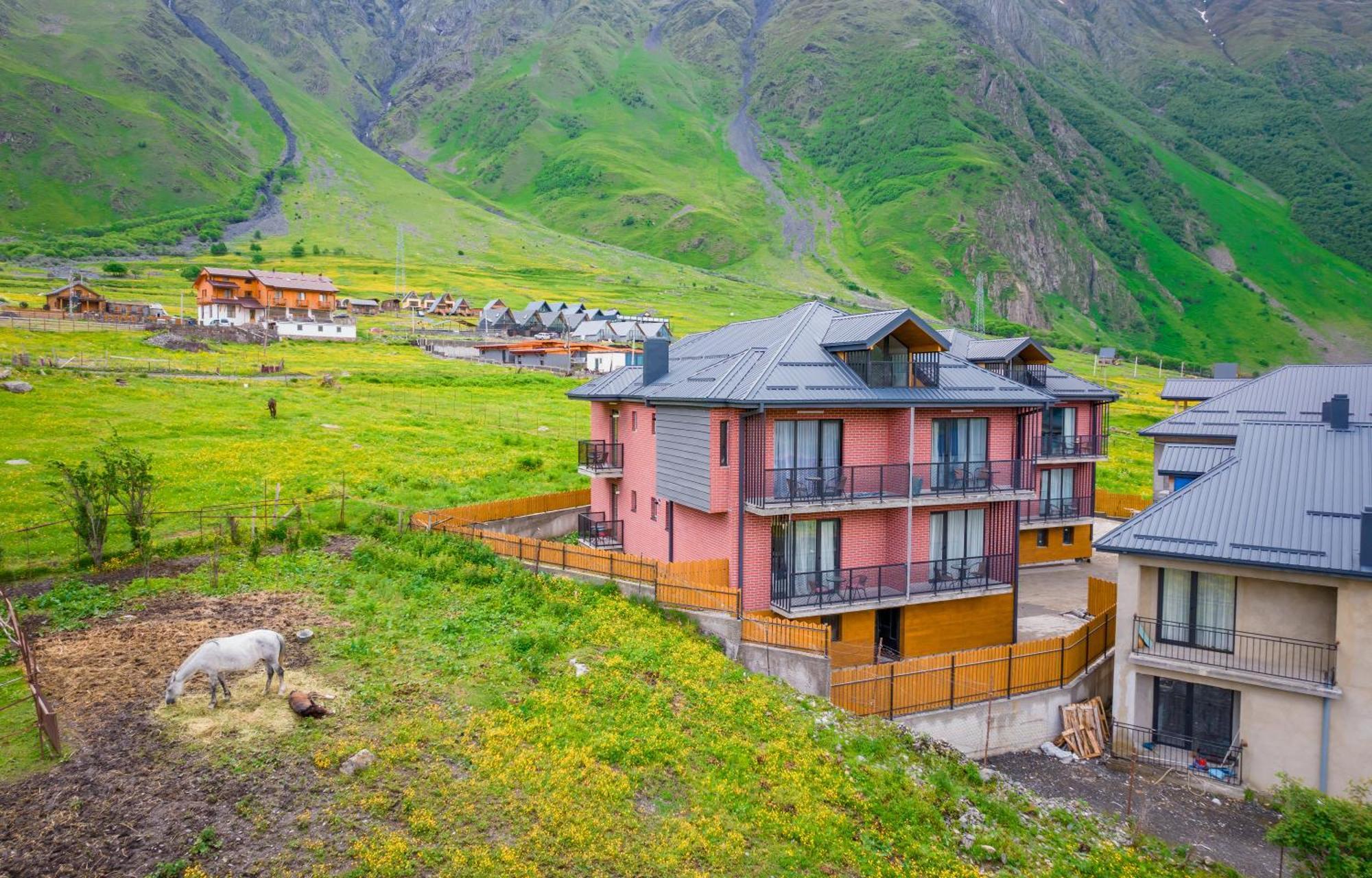Devdaraki Apartments Kazbegi Exteriör bild